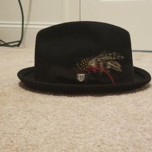Brixton Fedora Black Size Medium